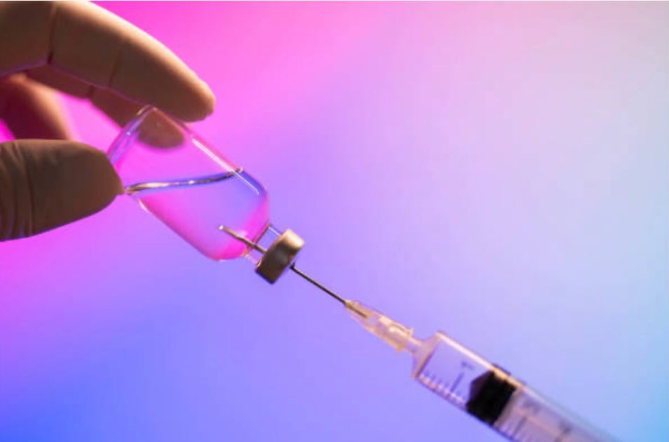 Testosterone shot visit for men